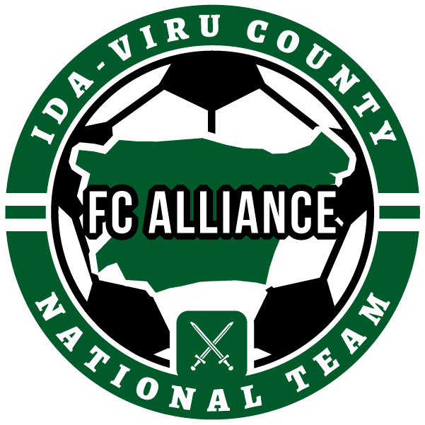 b1 FC ALLIANCE IDA-VIRU COUNTY FC club football jalgpall pins estonia eesti 